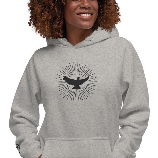 Dovelove BLK stiched Hoodie Girl